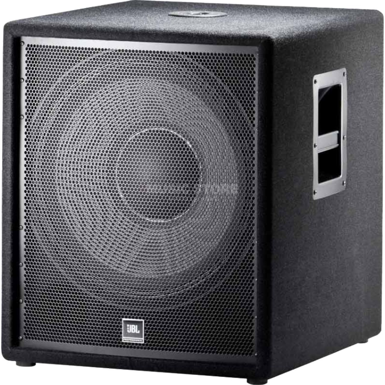 Geräteansicht der JBL 18-Zoll-Subwoofer