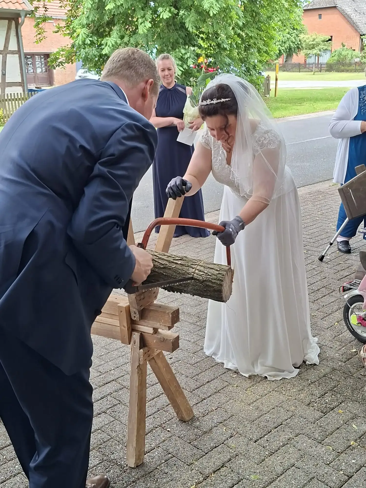 Kundenfoto von Nicole und Florian