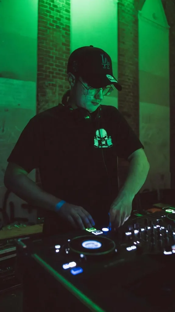DJ Jan bei der Arbeit, Sommer Openair 2024
